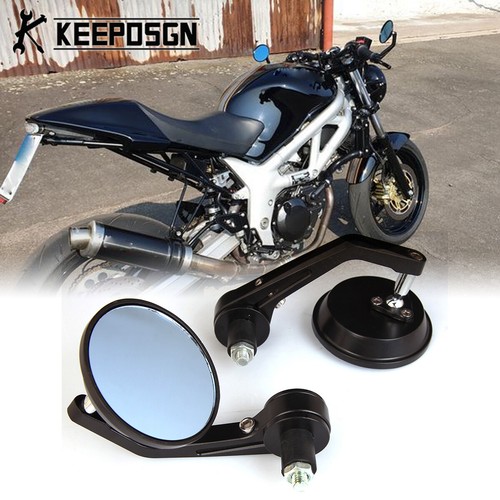Round motorcycle bar end - 7/8",
