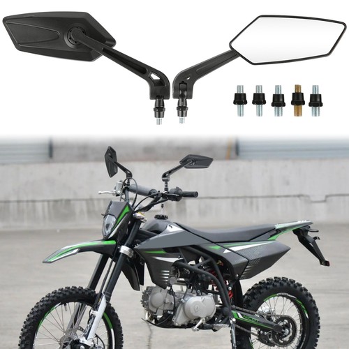 Black motorcycle rearview - motorcycle,