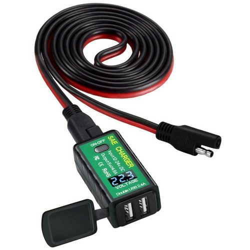Motorcycle sae usb dual - motorcycle,