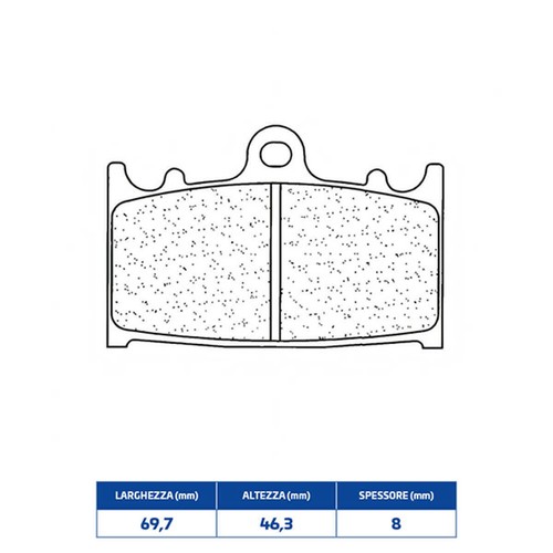 Sintered brake pads for - pads, suzuki
