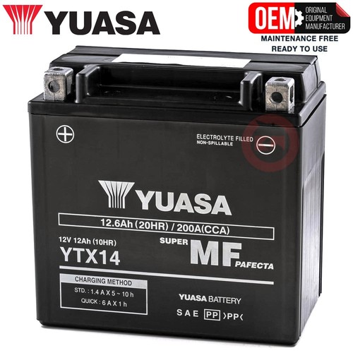 Yuasa original sealed battery - yuasa,