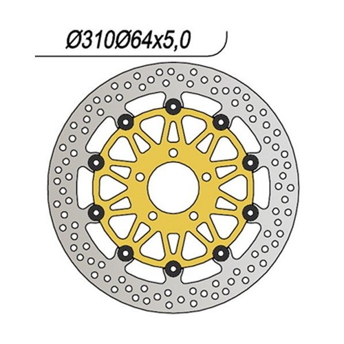 Front brake disc - disc, suzuki