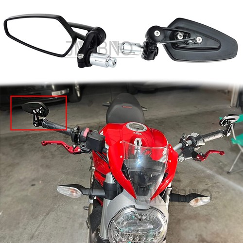 Motorcycle handle bar - handle, end