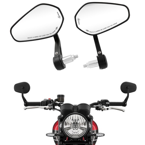 Motorcycle rear view bar - 7/8",